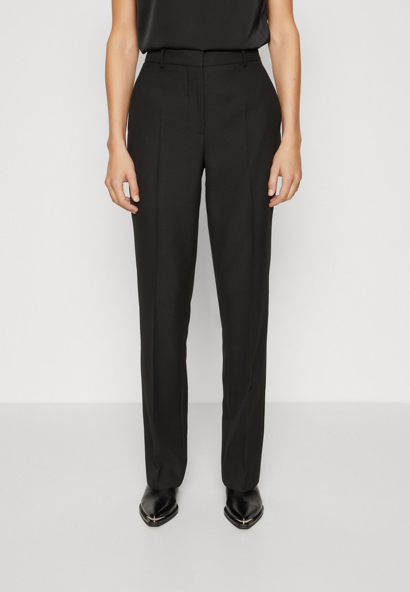 Calvin Klein - ESSENTIAL STRAIGHT - Stoffhose - black, Vergrößern