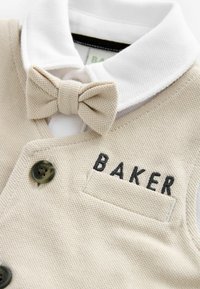 Baker by Ted Baker SMART BOW TIE - REGULAR FIT SET - Tygbyxor - stone