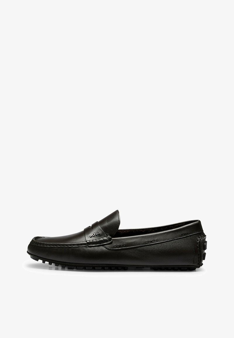 BOSS Homme Mocassins Driver_mocc_napr3e | Cuir Véritable Élégant Et Confortable