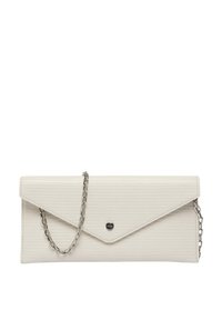 ELEGANTE MIT ÜBERSCHLAG - Clutch - helles beige