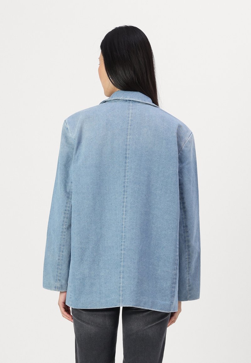 Blazer ONLY ONLCORY En Denim - 80% Coton, 20% Polyester - Manches Longues, Style Décontracté