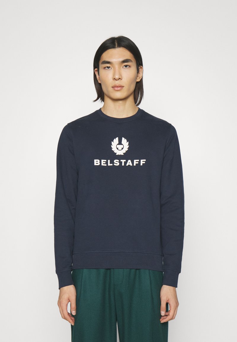 Belstaff SIGNATURE CREW NECK - Sudadera - dark ink