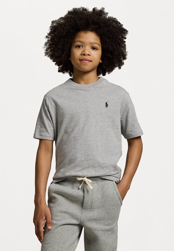 COTTON JERSEY CREWNECK T-SHIRT - Basic T-shirt - andoverheather