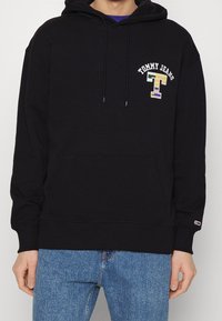 Tommy Jeans Jersey con capucha - black
