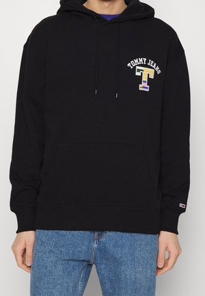 Tommy Jeans Jersey con capucha - black