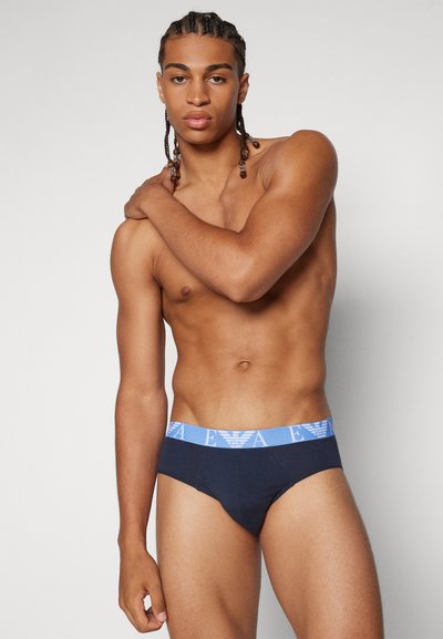 Emporio Armani BRIEF 3 PACK - Briefs - marine