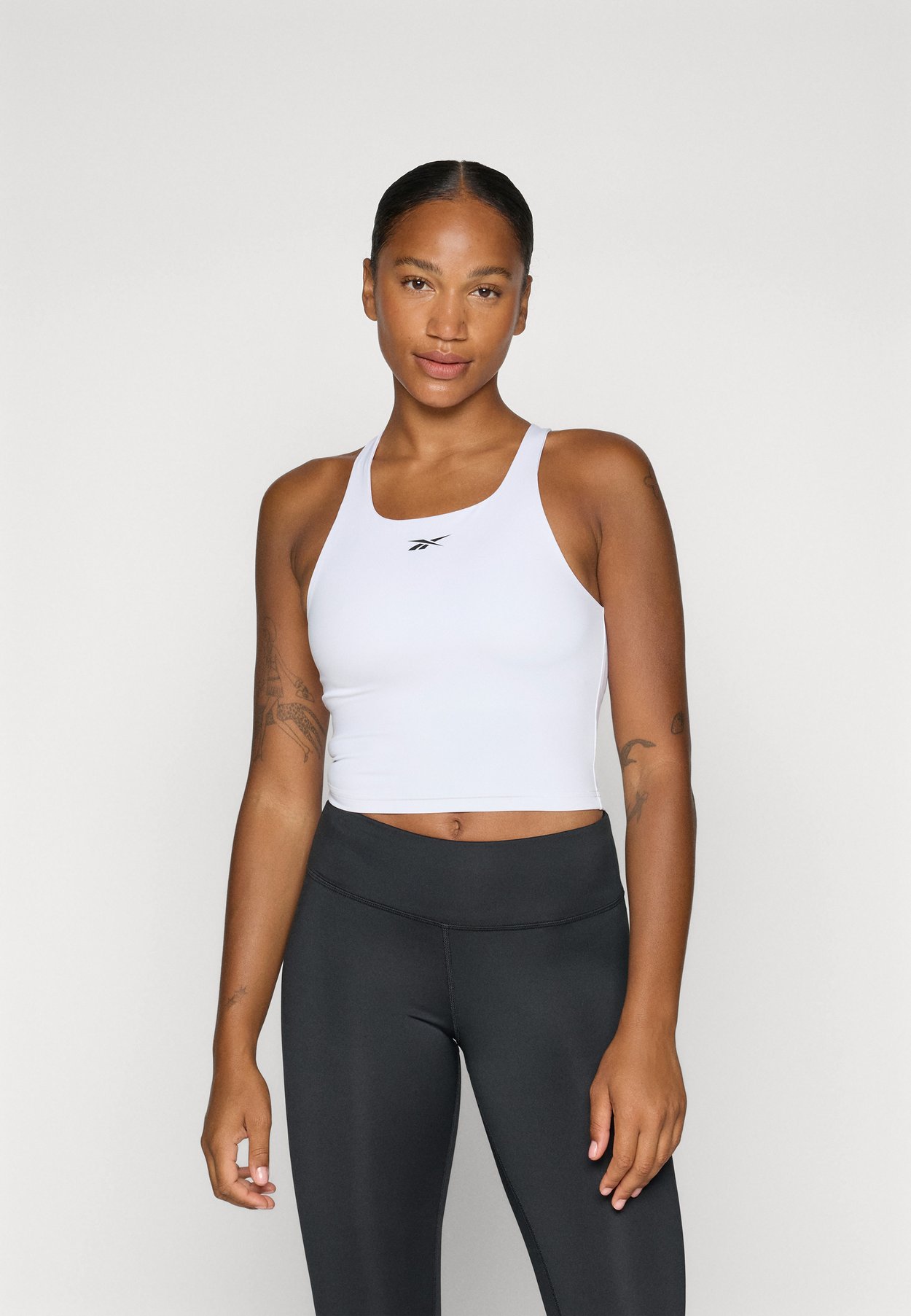 TRAIN ASYMMETRICAL STRAP TANK