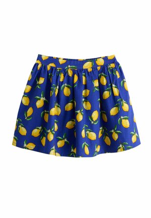 Next, REGULAR FIT - PULLON SKIRT - A-snit nederdel - blue lemon print