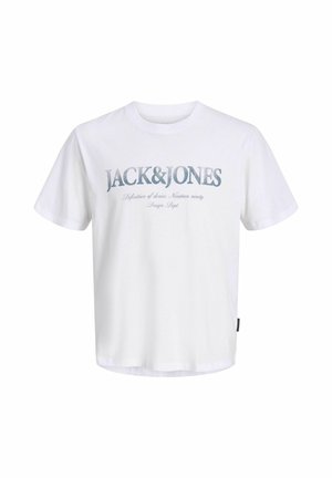 Jack & Jones, T- - Μπλουζάκι με στάμπα - bright white