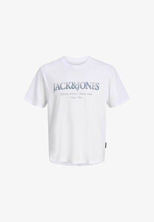 Jack & Jones, T- - Μπλουζάκι με στάμπα - bright white