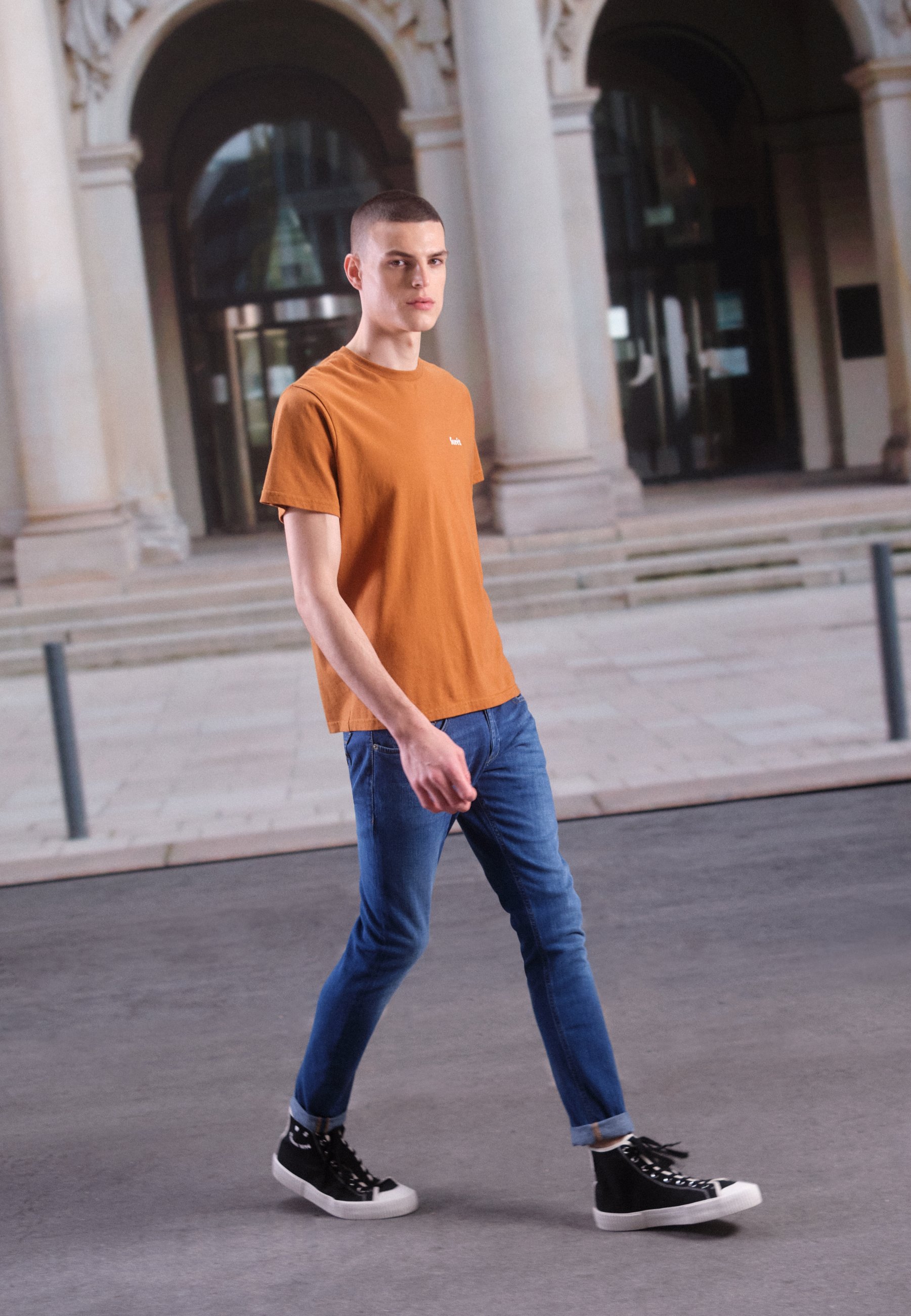 Dondup PANTALONE GEORGE - Jeans Skinny Fit - blue/blu denim - Zalando.it