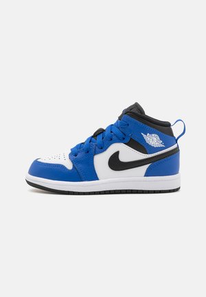 JORDAN 1 MID UNISEX - High-top trainers - game royal/black/white