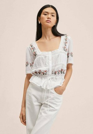 AMELIE - Blouse - blanc cassé