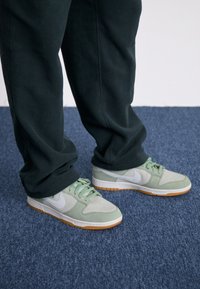 DUNK LOW RETRO SE - Sneakers - jade horizon/summit white/light silver/light brown