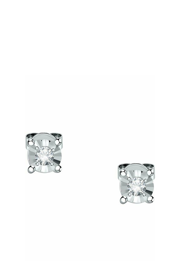 DIAMANT - Ohrringe - weißgoldfarben