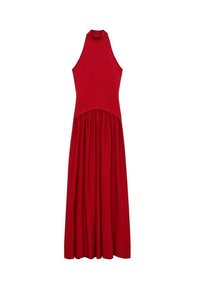HALTER - Maxikleid - red