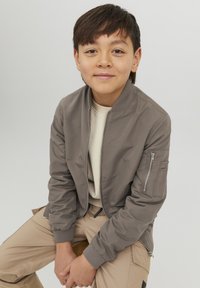 Jack & Jones Junior JJERUSH - Bombejakke - dark brown