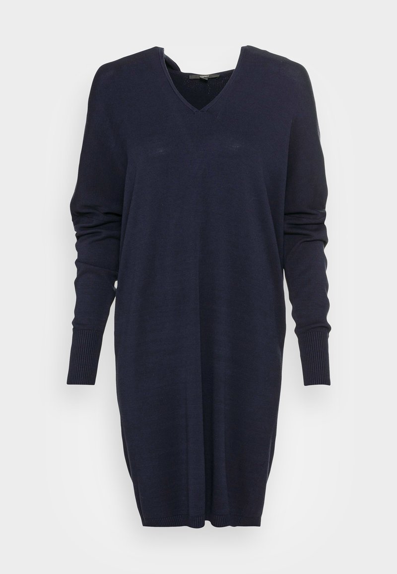 esprit collection Gebreide jurk donkerblauw esprit collection Gebreide jurk donkerblauw