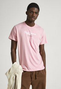 Pepe Jeans - EGGO - T-shirt med print - ash rose pink Miniatyrbild 1