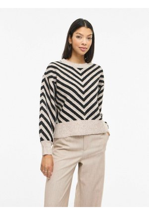 PULLOVER VILUNA RUNDHALS - Vesta - natural melange