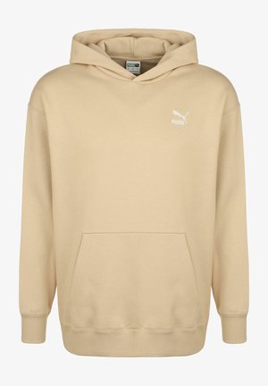 Puma RE COLLECTION RELAXED - Mikina s kapucí - granola