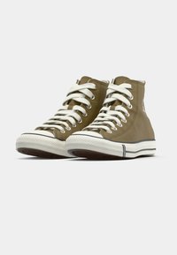 Converse CHUCK TAYLOR ALL STAR WIDE UNISEX - Høye joggesko - swamp core/vintage white/black