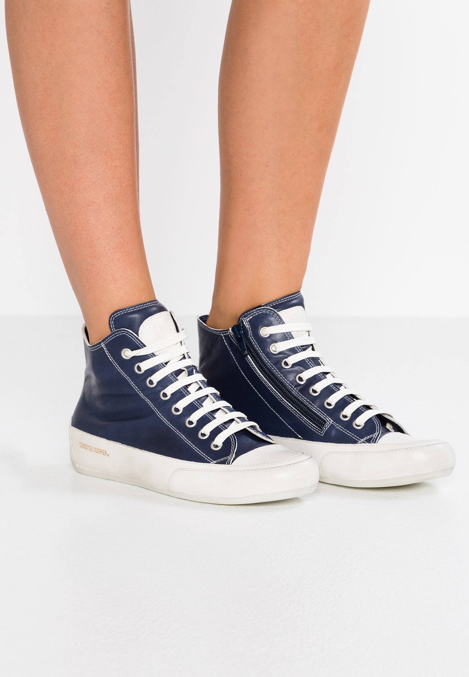 Candice Cooper PLUS Høye joggesko tamp bluebase panna Candice Cooper PLUS Høye joggesko panna Zalando.no