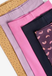 Next 5 PACK - Legíny – nohavice - purple pink rainbow