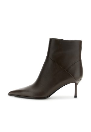 CAFèNOIR, BOOTIES - Støvletter - dark brown