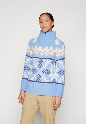 AMELIA - Strickpullover - pastel light blue