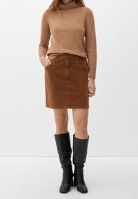 s.Oliver Strickpullover - mottled beige