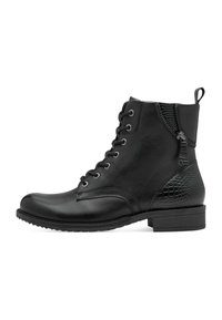 Tamaris Bottines à lacets - black