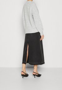 Anna Field Stickad tröja - mottled grey