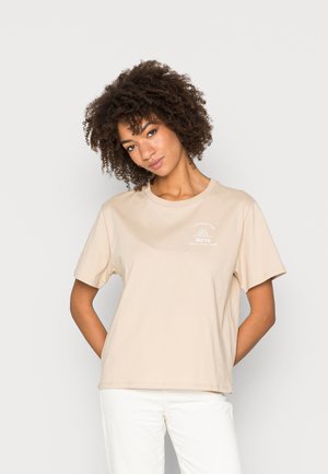 T-shirt print - skimming stone