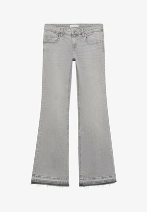 TEEN - Traperice krojene za nošenje s čizmama - grey denim