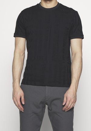 Print T-shirt - black