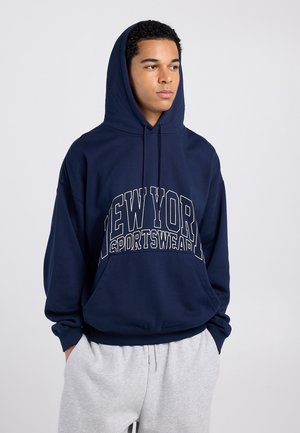 Hoodie - dark blue