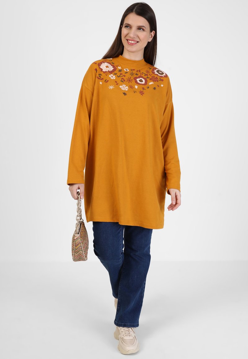 Modanisa Tuniek mosterdgeel