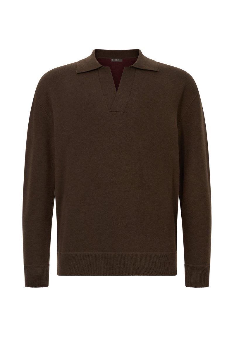 Boggi Milano Jumper brown Zalando