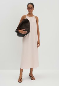 someday. LOOSE FIT A-LINE BACK LACING - Vestito casual - natural glaze