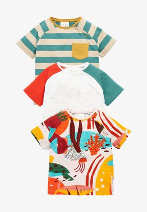 3 PACK - T-shirt print - orange