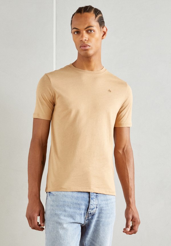 REGULAR FIT ESSENTIAL LOGO - Basic T-shirt - desert sand