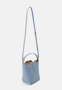 Pinko HEART  - Ručna torba - light blue/antique gold