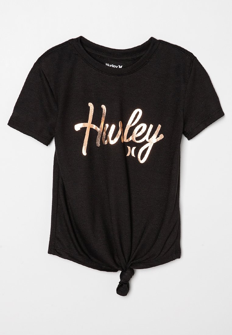 hurley T-shirt print zwart hurley T-shirt print zwart