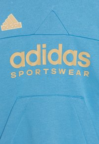 adidas Performance TIRO NATIONS PACK KIDS - Džemperis ar kapuci - light blue/black/white/hazy beige