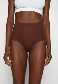 Organic Basics FLEX SUPER HIGH RISE BRIEFS - Kratke gaće - maple