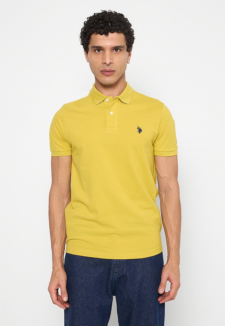 U.S. Polo Assn. Poloshirt neongroen U.S. Polo Assn. Poloshirt neongroen