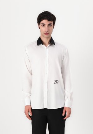 KARL LAGERFELD SHIRT MODERN FIT - Skjorter - white/black