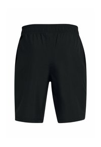 Under Armour TECH WOVEN WORDMARK - Pantalón corto de deporte - black