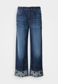 Široke hlačnice - blue denim